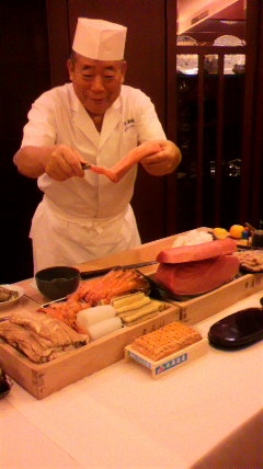 静岡からの、寿司職人さん