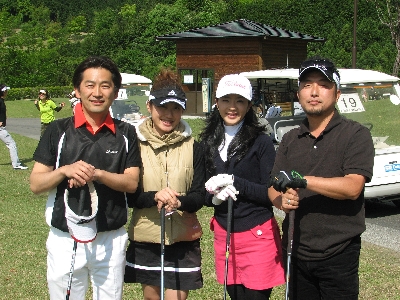 いいメンバーと、楽しいゴルフ。