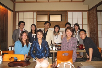 内田雅章「加速上昇」出版記念講演会　スタッフ打ち上げ