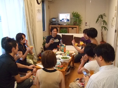 38歳、バースデーホームパーティ